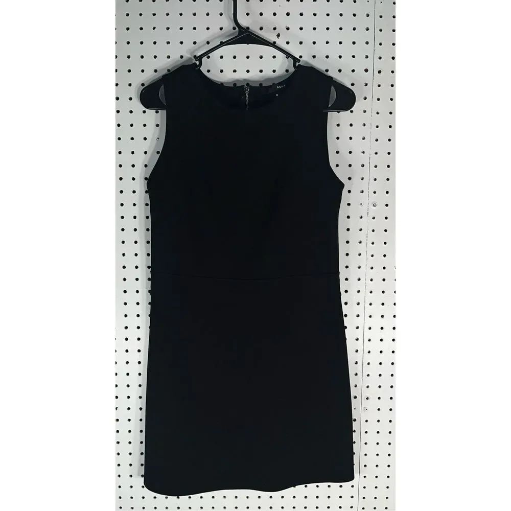 Aqua sleeveless dress